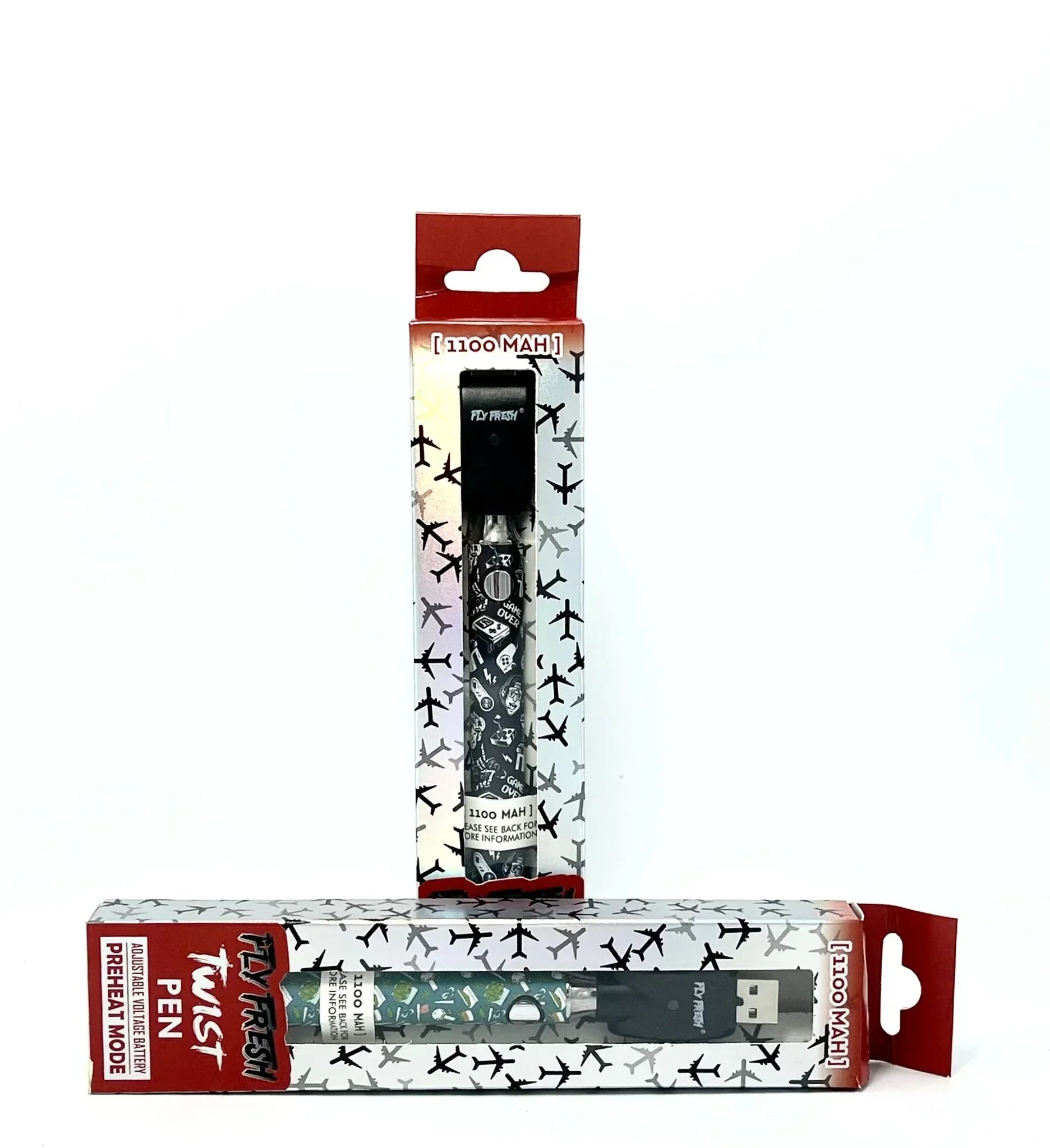 FLY FRESH TWIST PEN BATTERY 1100MAH ASST