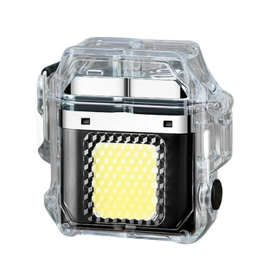 LIGHTER CLASSIC FASHIONABLE ARC LIGHTER FLASH/EMERGENCY LIGHT ASST COLORS