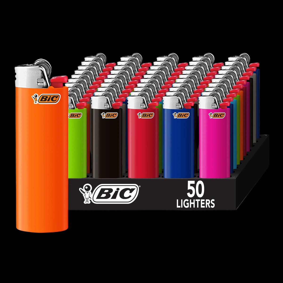 BIC LIGHTER MINI 50 COLORS CLASSIC