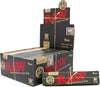 RAW BLACK KINGSIZE SLIM CLASSIC 50 PACKS/BOX 32 LEAVES/PACK 50326