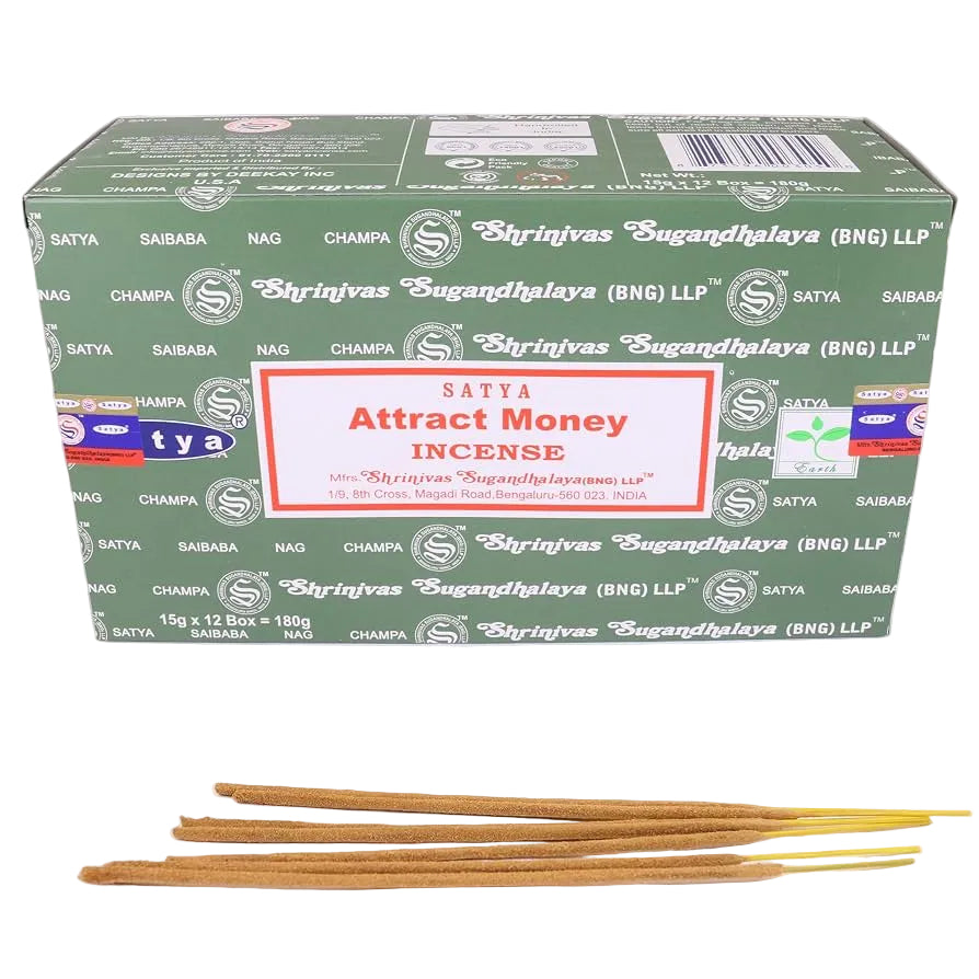 SATYA NAG CHAMPA INCENSE 15g X 12box ATTRACT MONEY