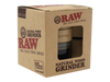 RAW 3PT BIRCH WOOD TOP BLACK GLASS BOTTOM GRINDER