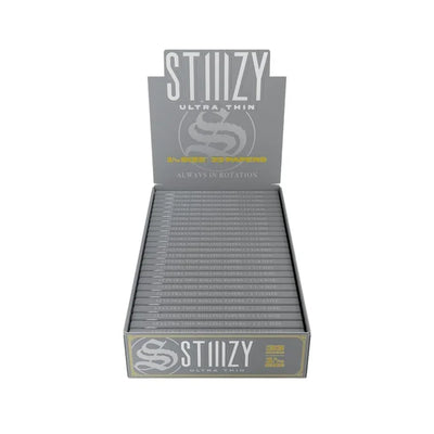 STIIIZY PREMIUM ROLLING PAPERS 1 1/4 SIZE 33PK/25PK ULTRA THIN