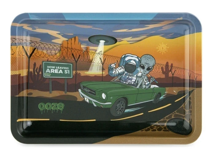 OOZE TRAY METAL LARGE SPACE RACE