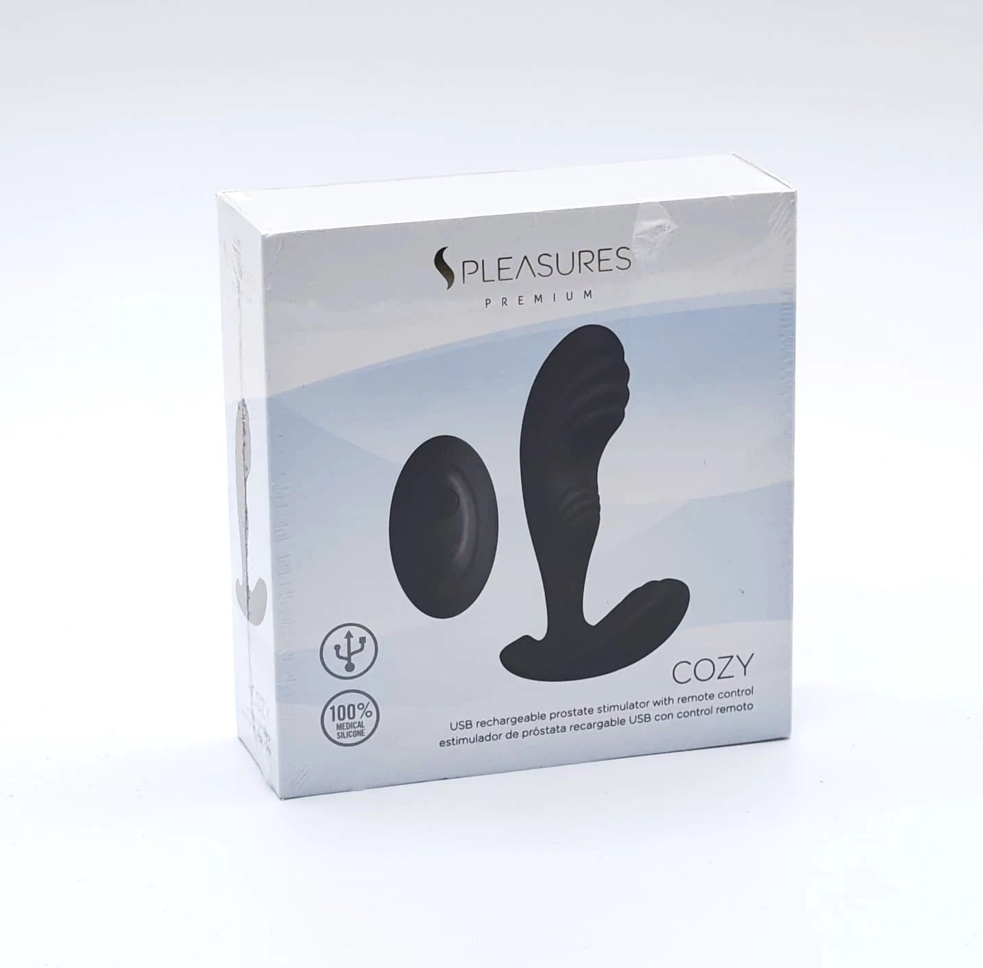 PLEASURES COZY ADULT TOY PROSTATE STIMULATOR BLACK