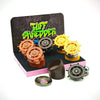 TUFF SHREDDER GRINDER 63MM 4PT TS10015 ASST COLORS