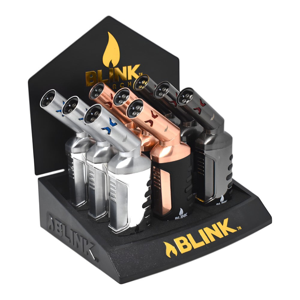 BLINK DECO LINK TORCH QUAD FLAME 9CT/DISPLAY