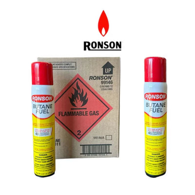 RONSON BUTANE FUEL 135ML 12PK