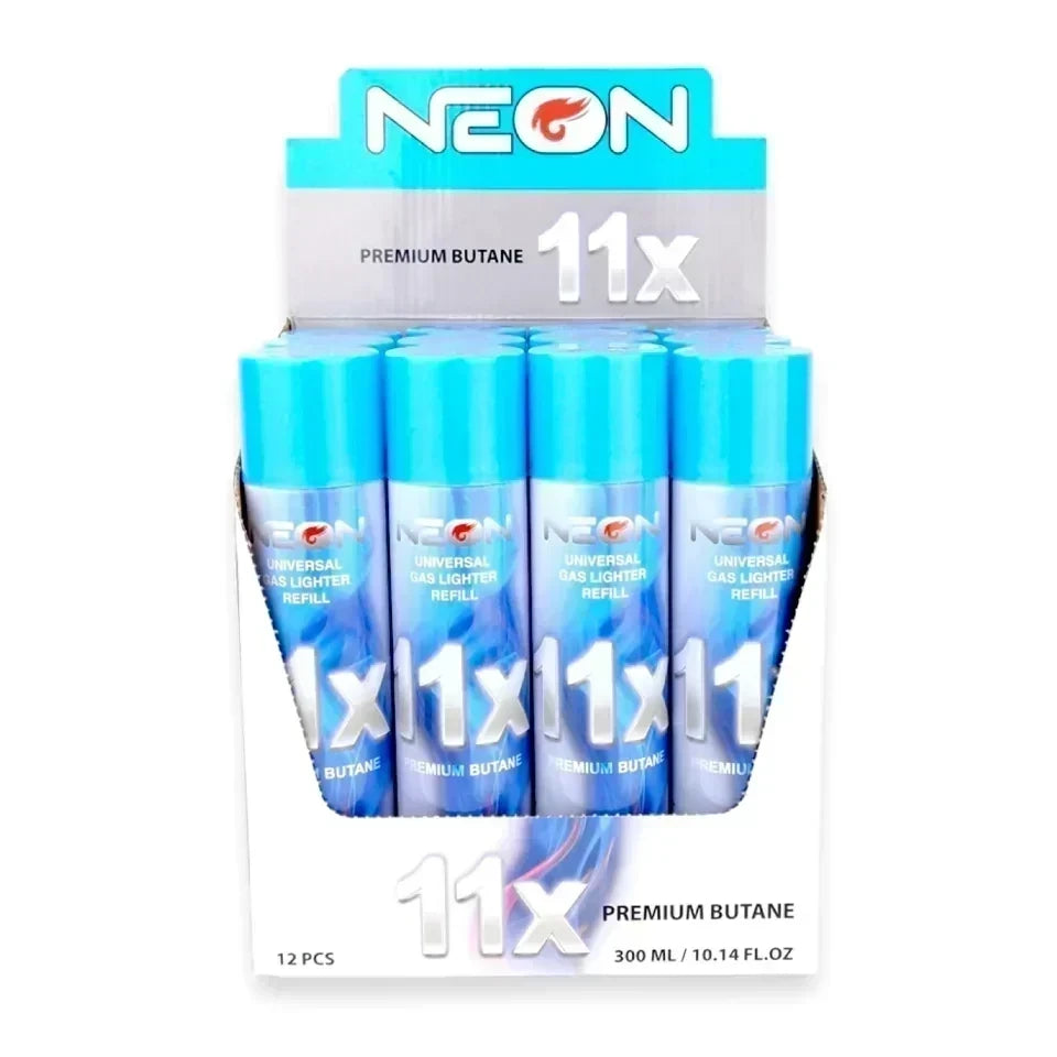NEON BUTANE 11X 300ML 12CT/BOX 08136