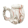 PREMIUM ROAST & TOAST CERAMIC MUG PINK MARBLE