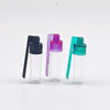 FLIP TOP LARGE GLASS VIAL W/SPOON (1dram) 25CT/PK PC1DRAM
