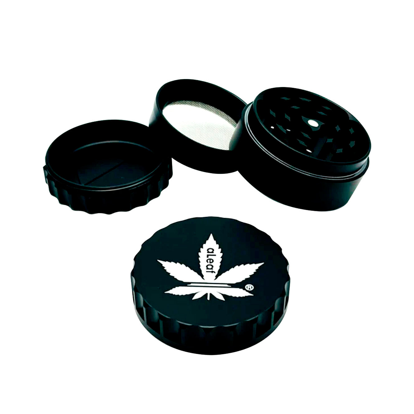 ALEAF GRINDER 63MM 4PT BLACK