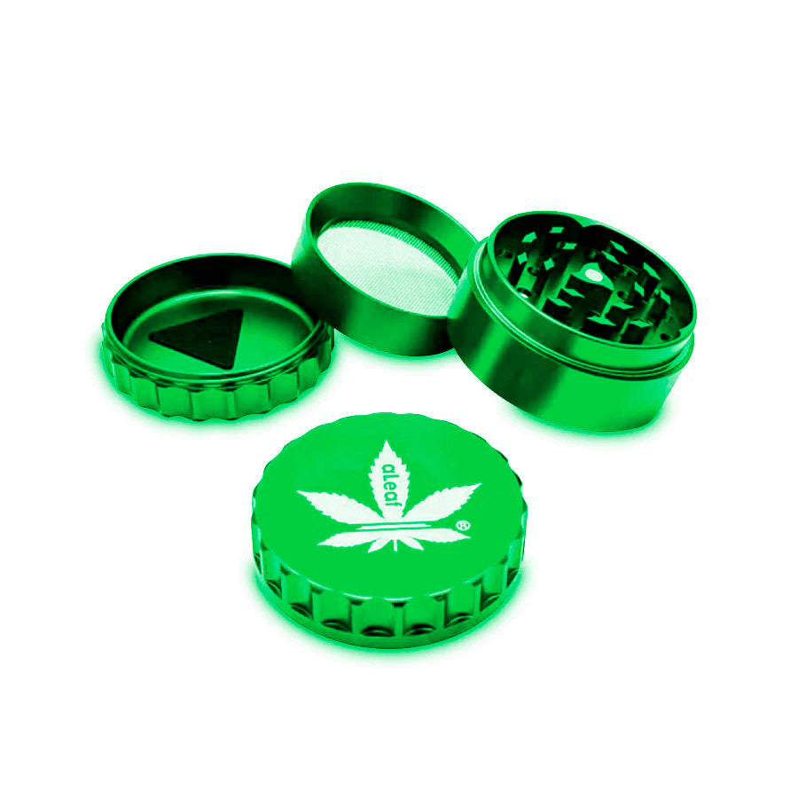 ALEAF GRINDER 63MM 4PT GREEN