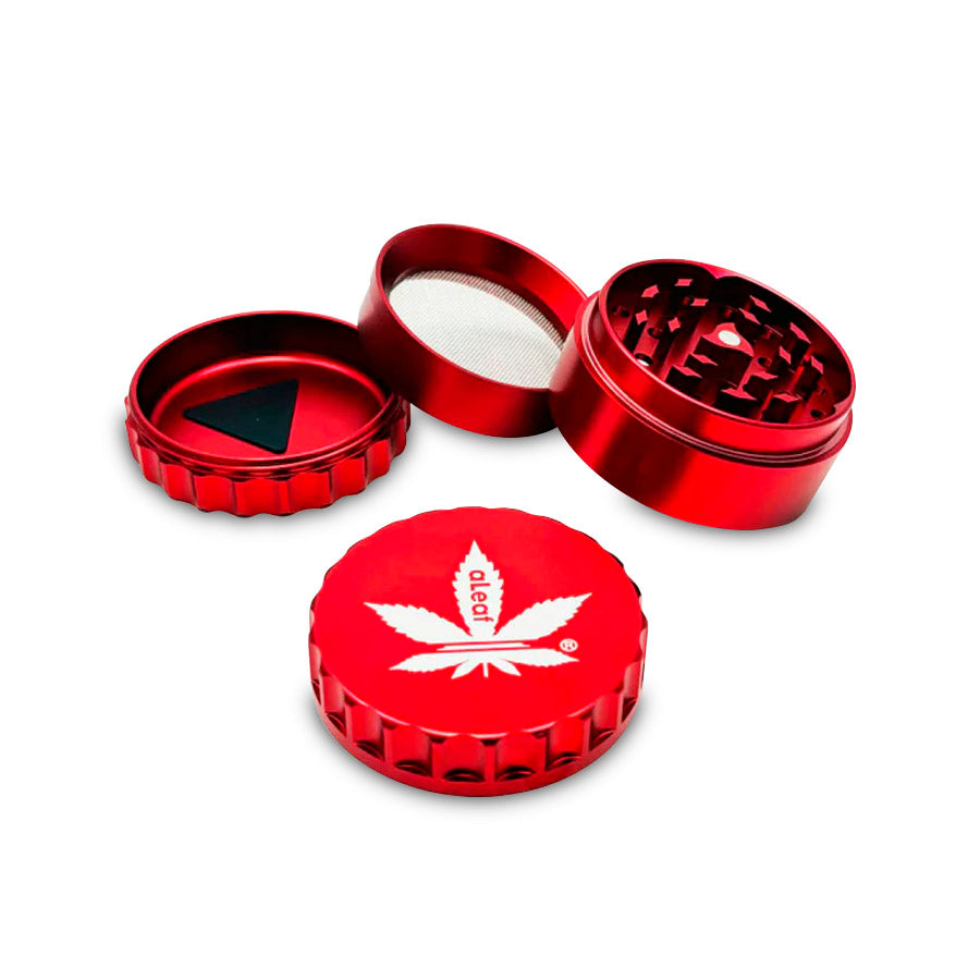 ALEAF GRINDER 63MM 4PT RED