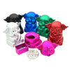 TVG4 GRINDER ELEPHANT STYLE 63MM 5PT ASST COLORS