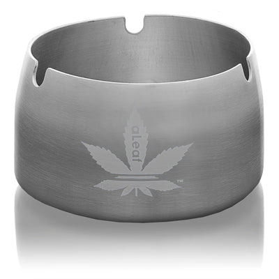 ALEAF ALLOY AN ASHTRAY  ALXA166 SILVER