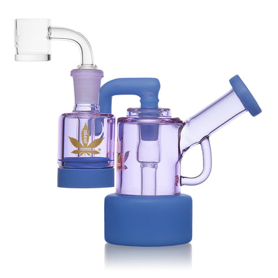 ALEAF THE RECLAIMER BUBBLER (ALD-1034-PU) PURPLE