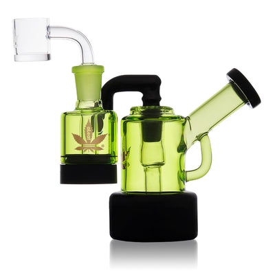ALEAF THE RECLAIMER BUBBLER (ALD-1034-GN) GREEN