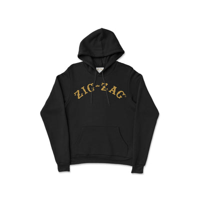 ZIG-ZAG LOGO HOODIE | BLACK MEDIUM