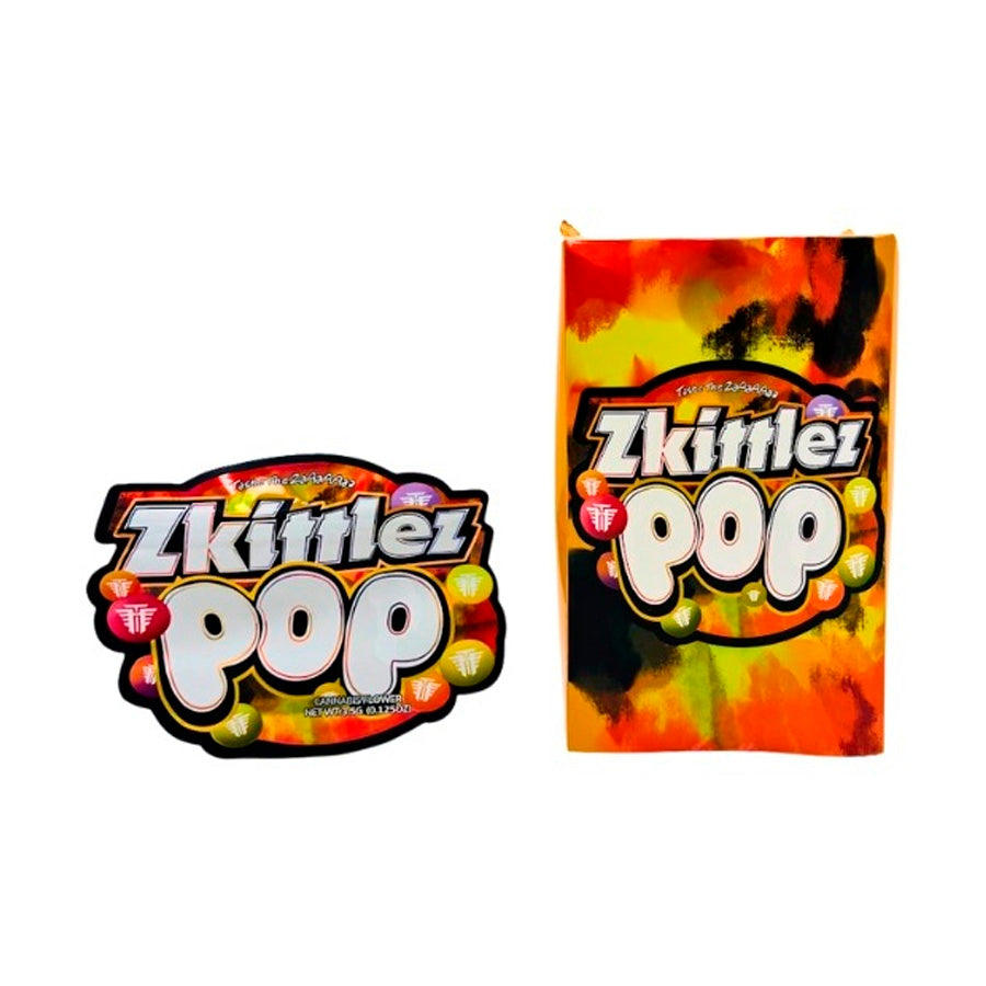 BAGGIES 3.5g 50ct/Box BAG1009-3.5G-Y HIGH TOLERANCE ZKITTLEZ POP