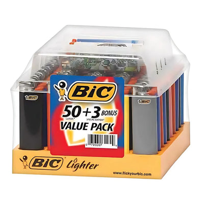 BIC LIGHTER MINI 50+3 FREE