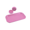 BIODEGRADABLE ROLLING TRAY GRINDER SET PINK