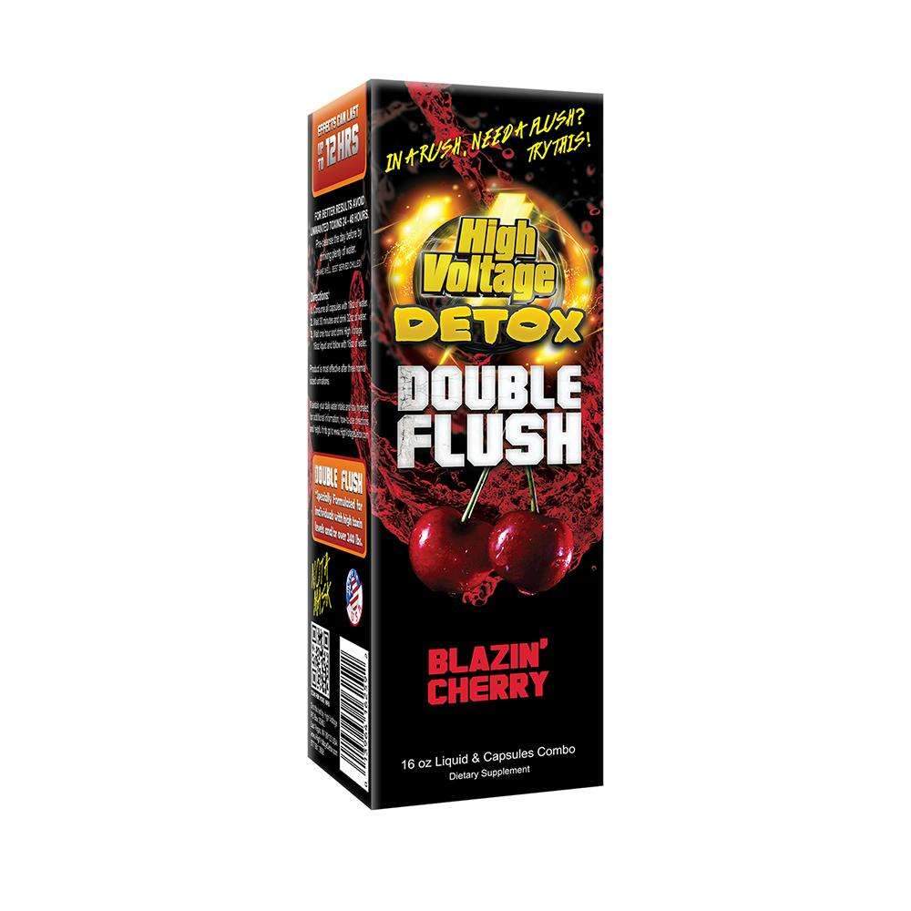 HIGH VOLTAGE DETOX DOUBLE FLUSH 16OZ BLAZIN CHERRY