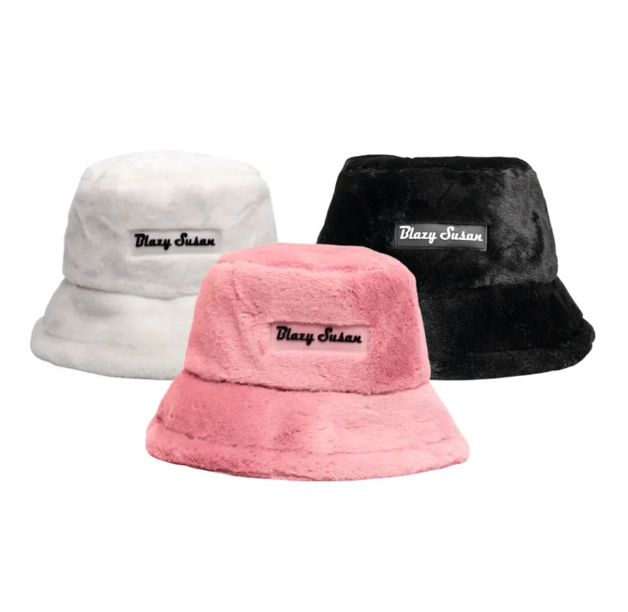 BLAZY SUSAN  FUZZY BUCKET HT