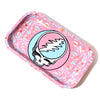BLAZY SUSAN X GREATFUL DEAD MEDIUM ROLLING TRAY PINK AND BLUE SYF