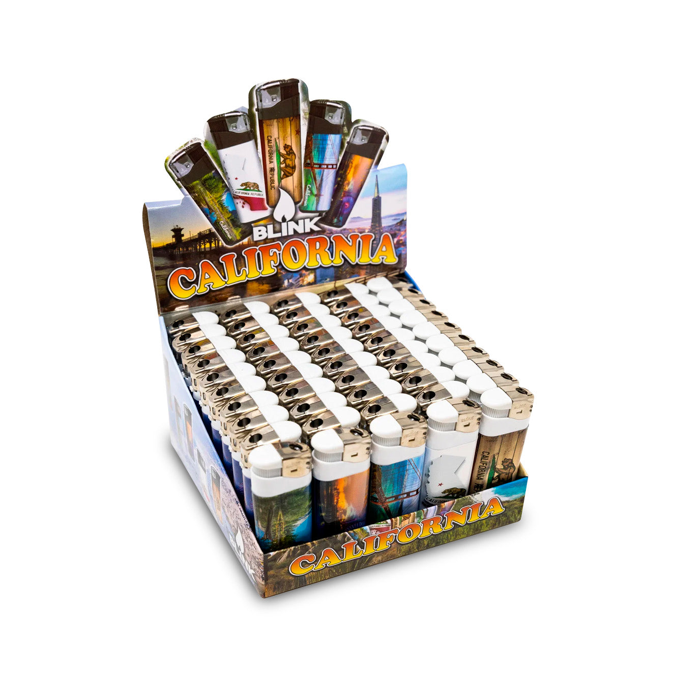 BLINK ELECTRONIC LIGHTER 50ct CALIFORNIA