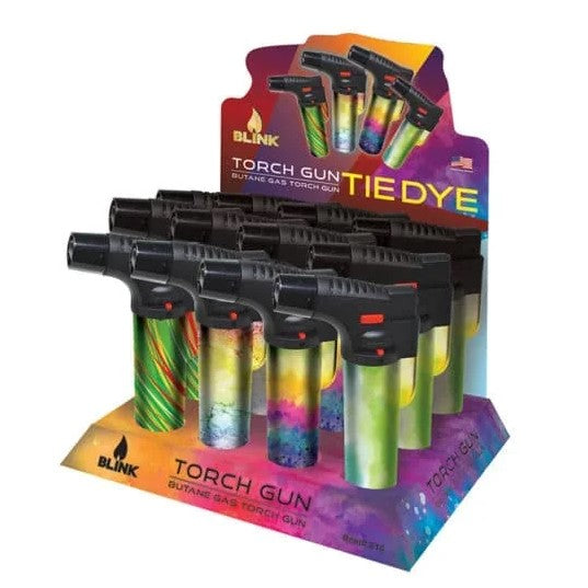 BLINK MED TORCH GUN 12CT/DISPLAY TIE DYE