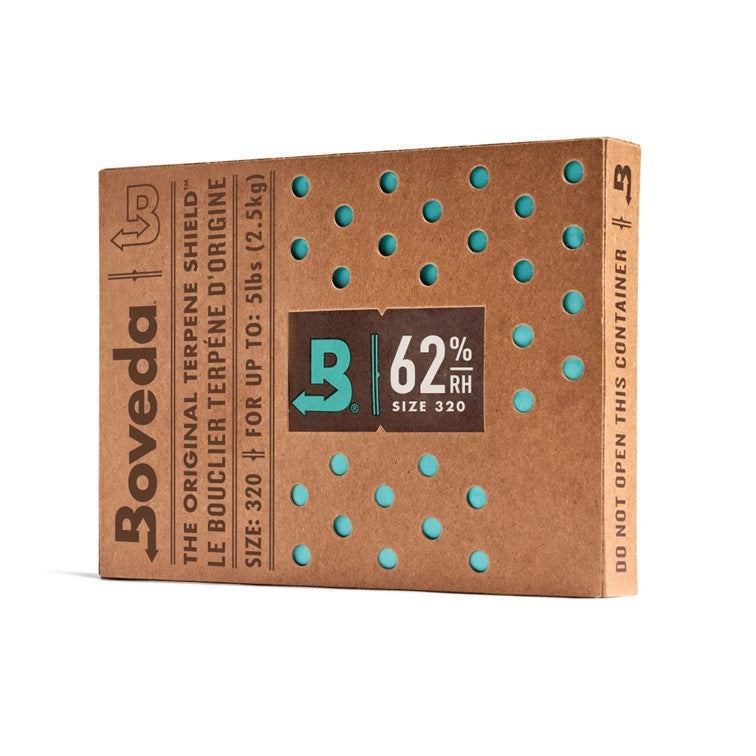 BOVEDA 320G 62% TWO WAY HUMIDITY CONTROL STORAGE