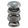GREEN MONKEY BABOON GRINDER 50MM 4PT ZINC BLACK