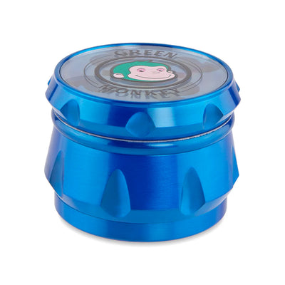 GREEN MONKEY BABOON GRINDER 63MM 4PT ZINC BLUE