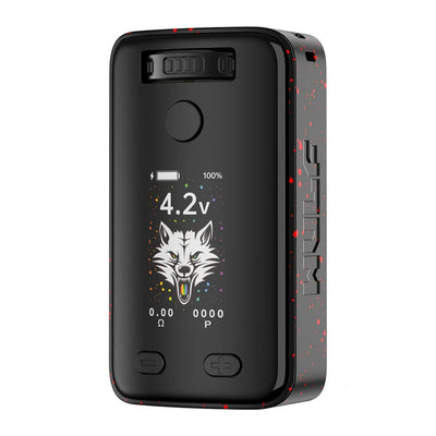 YOCAN WULF UNI 3.0 510 BATTERY BLACK RED SPLATTER