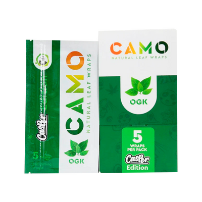 CAMO NATURAL LEAF WRAPS 5PK/25CT CASPER EDITION | OGK