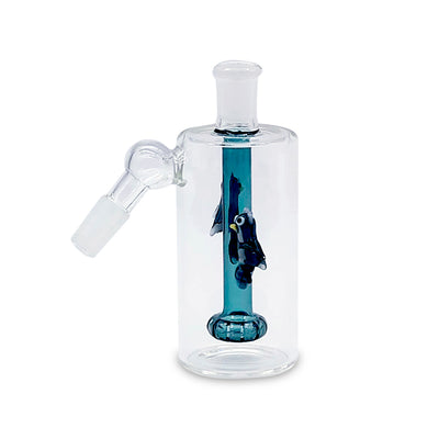 CHAC069 ASH CATCHER 45° 14F/14M W/SHOWERHEAD & DOUBLE OWL PERC