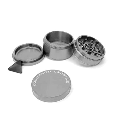 COLORADO CRUSHER GRINDER 56MM 4PT XTRA-STORAGE GREY