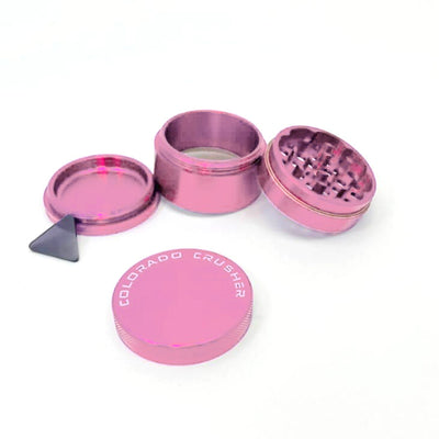 COLORADO CRUSHER GRINDER 56MM 4PT XTRA-STORAGE PINK
