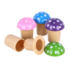 TVG17 GRINDER PLASTIC MUSHROOM 2PT ASSORTED COLORS