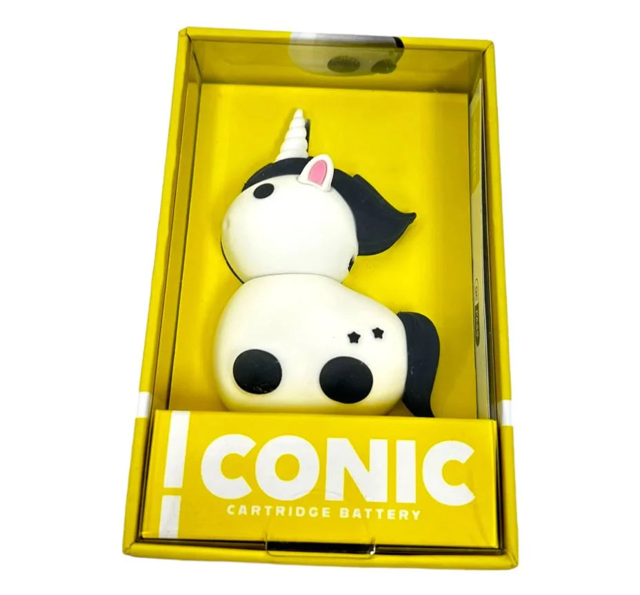 ICONIC  510 BATTERY 500mAh UNICORN WHITE-BLACK
