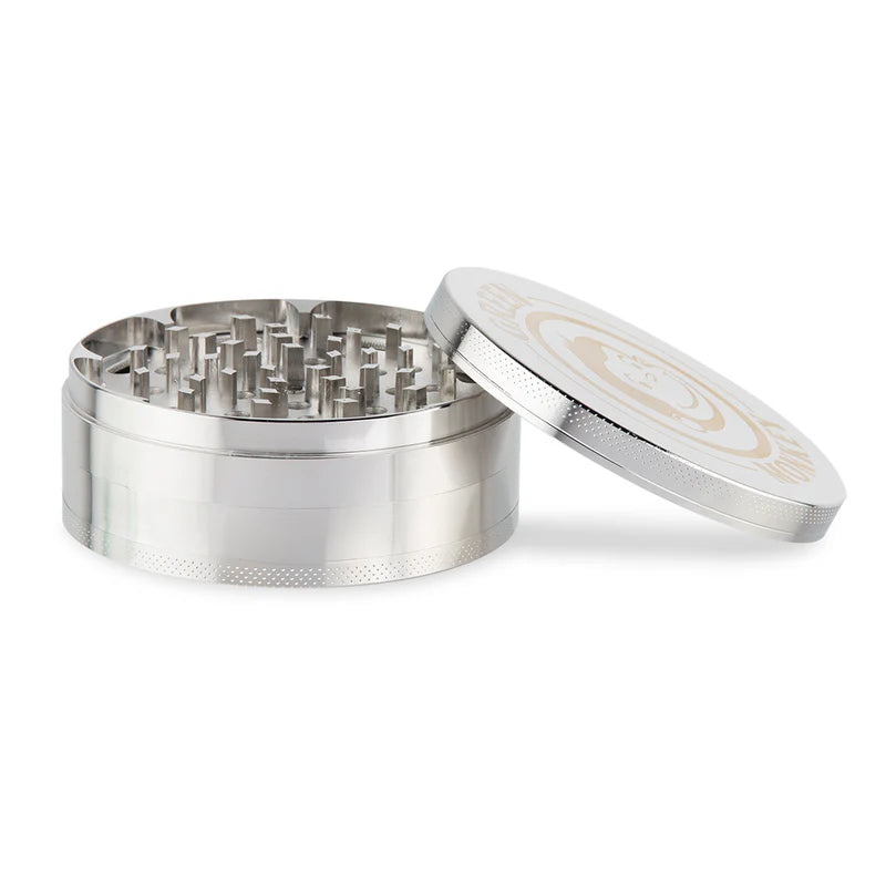 GREEN MONKEY 4PT ZINC GRINDER 100MM SILVER
