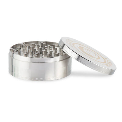 GREEN MONKEY 4PT ZINC GRINDER 100MM SILVER