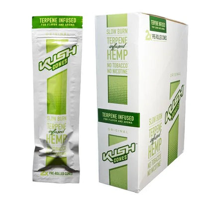 KUSH HERBAL CONE 2/POUCH 15POUCH/BX (TERP) ORIGINAL