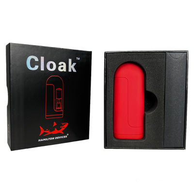 HAMILTON DEVICES CLOAK SINGLE CART BATTERY RED
