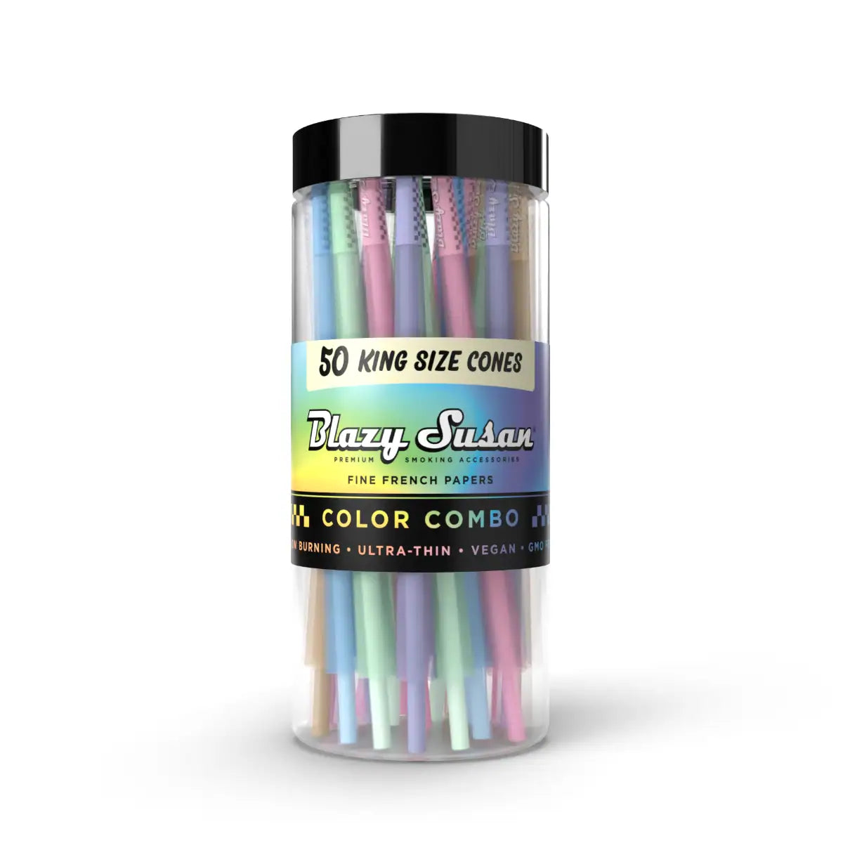 BLAZY SUSAN 50 CONES KING SIZE COLOR COMBO