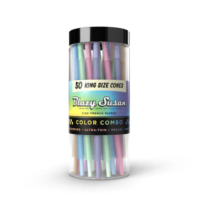 BLAZY SUSAN 50 CONES KING SIZE COLOR COMBO