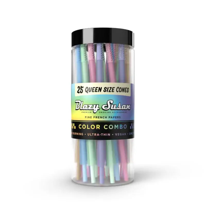 BLAZY SUSAN QUEEN SIZE 25 CONES COLOR COMBO