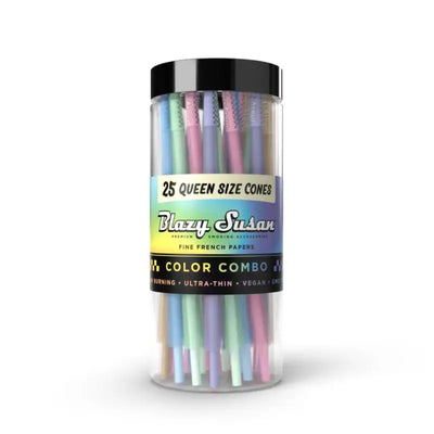BLAZY SUSAN QUEEN SIZE 25 CONES COLOR COMBO