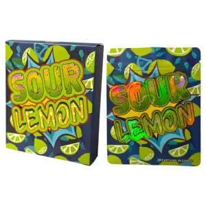 BAGGIES 3.5g 50ct/Box BAG1009-3.5G-U SOUR LEMON